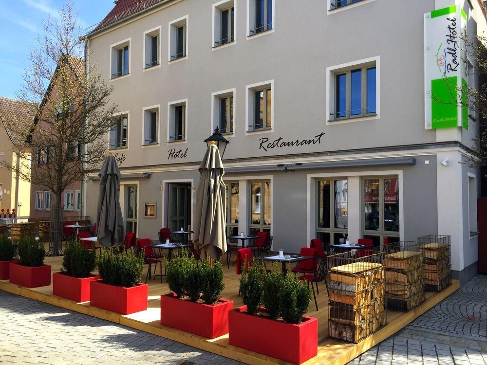 Radlhotel Wassertrüdingen Exteriör bild